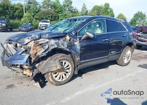 2017 Cadillac Xt5 z USA, uszkodzony, nr VIN 1GYKNARS0HZ152270
